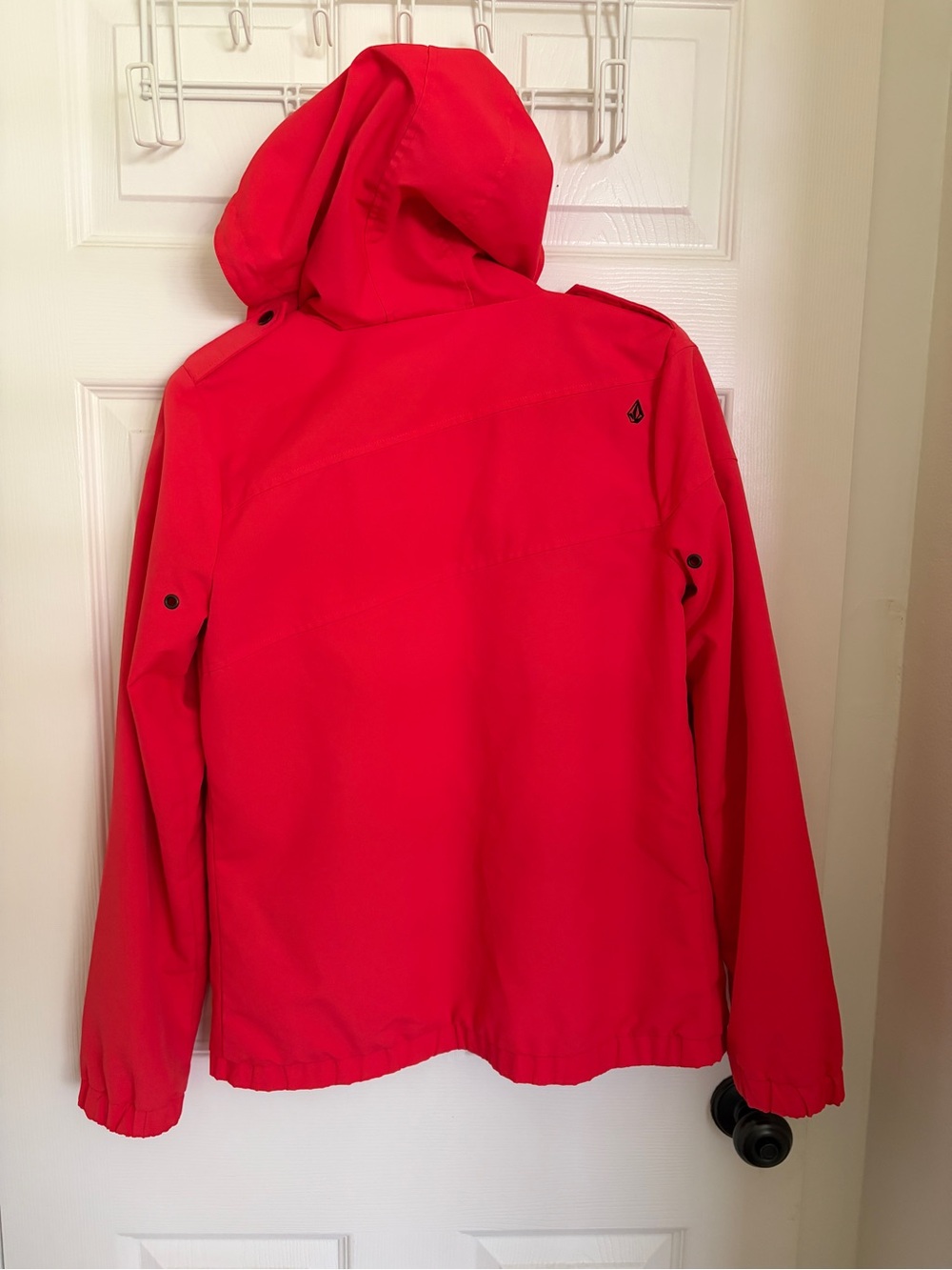 Volcom Red Hooded Jacket - Picture 3 of 3